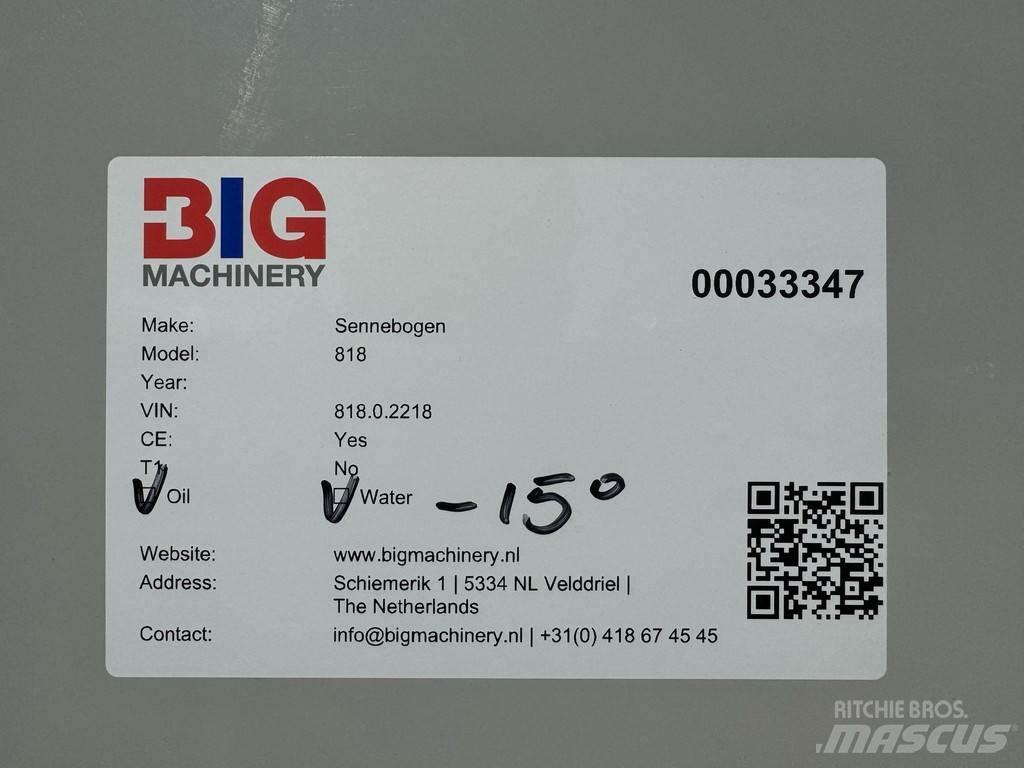 Sennebogen 818E Waste / industry handlers