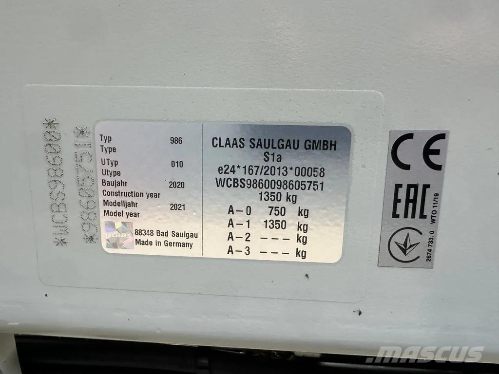 CLAAS Liner 2700 Windrowers