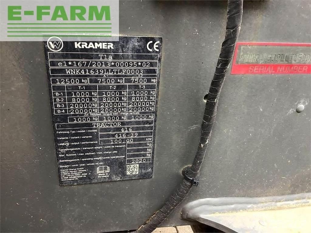 Kramer kt 429 Telehandlers for agriculture