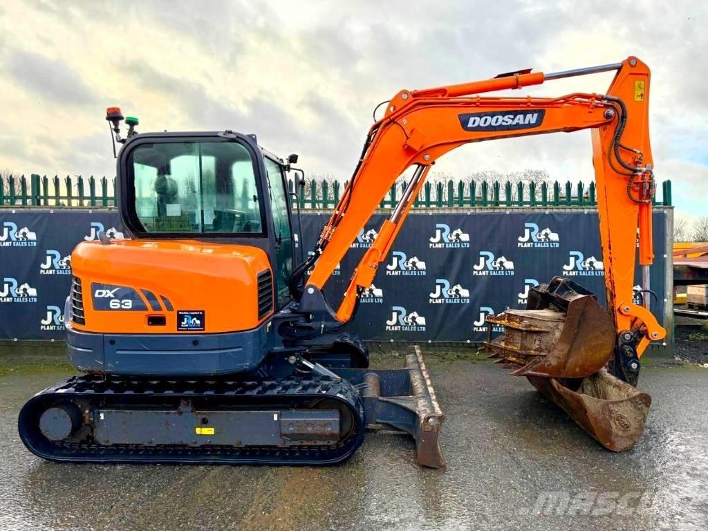 Doosan DX 63-3 Crawler excavators