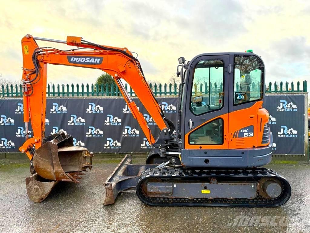 Doosan DX 63-3 Crawler excavators