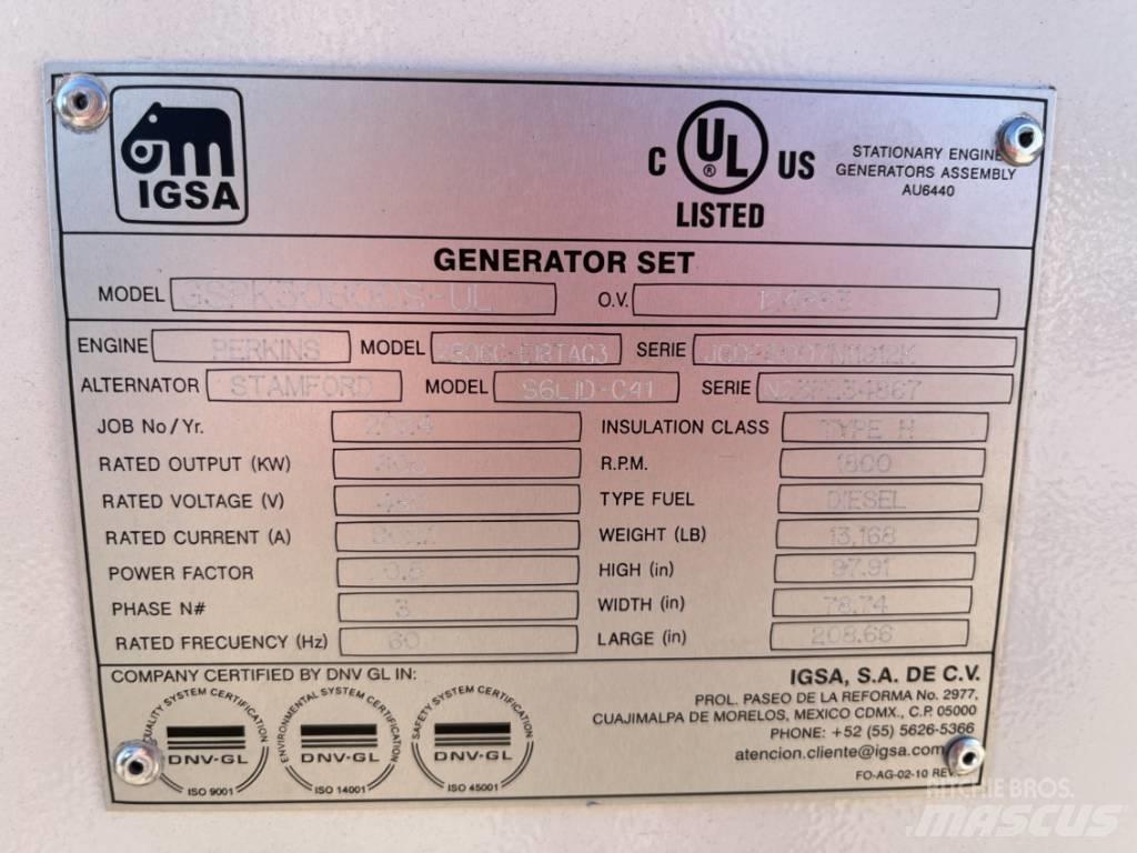  IGSA  GSPK20600L-UL Diesel Generators