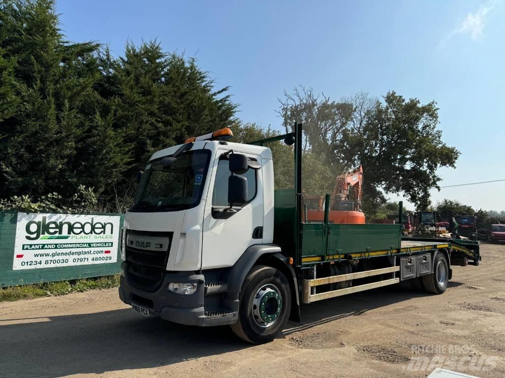 DAF LF 220 Beavertail Flatbed / winch trucks
