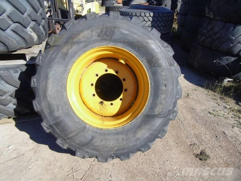  Däck Twin 600/55R Wheel loaders