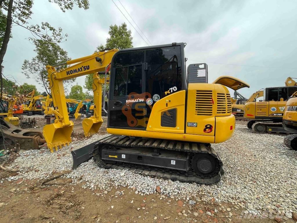 Komatsu PC 70 Midi excavators  7t - 12t
