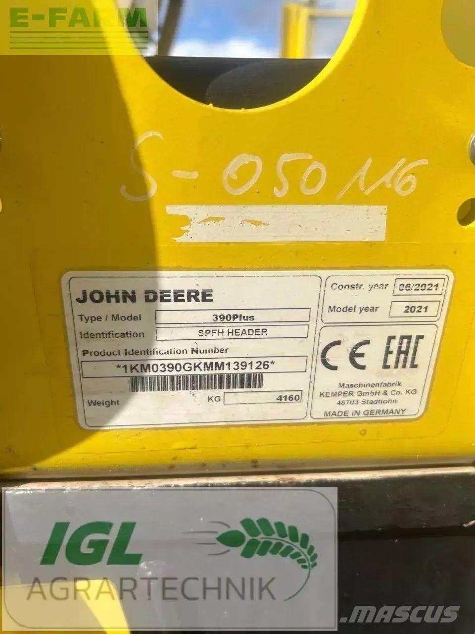 John Deere 9700 i Self-propelled foragers