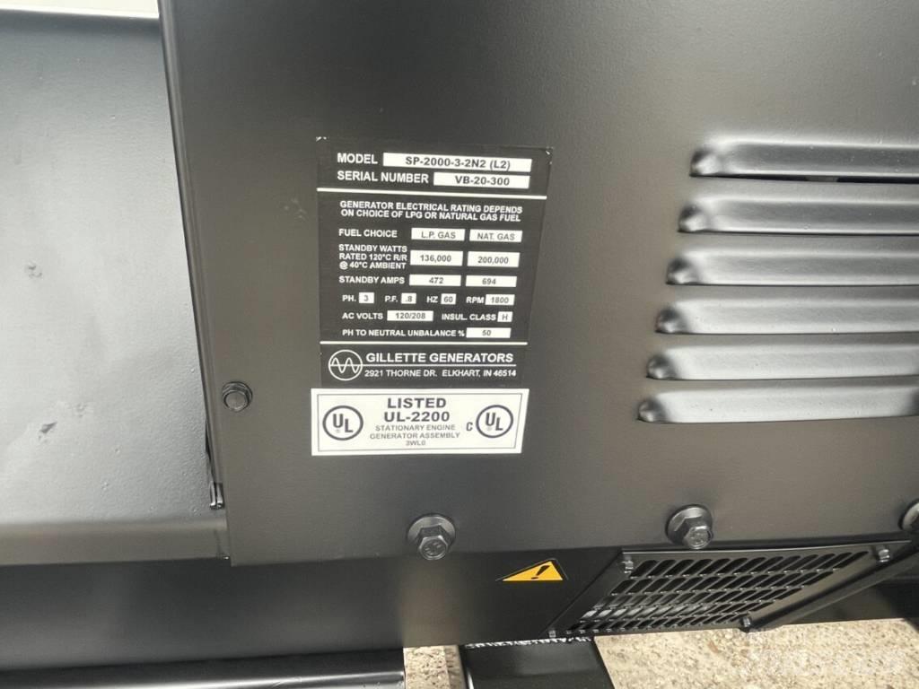  GILLETTE  SP-2000 Diesel Generators