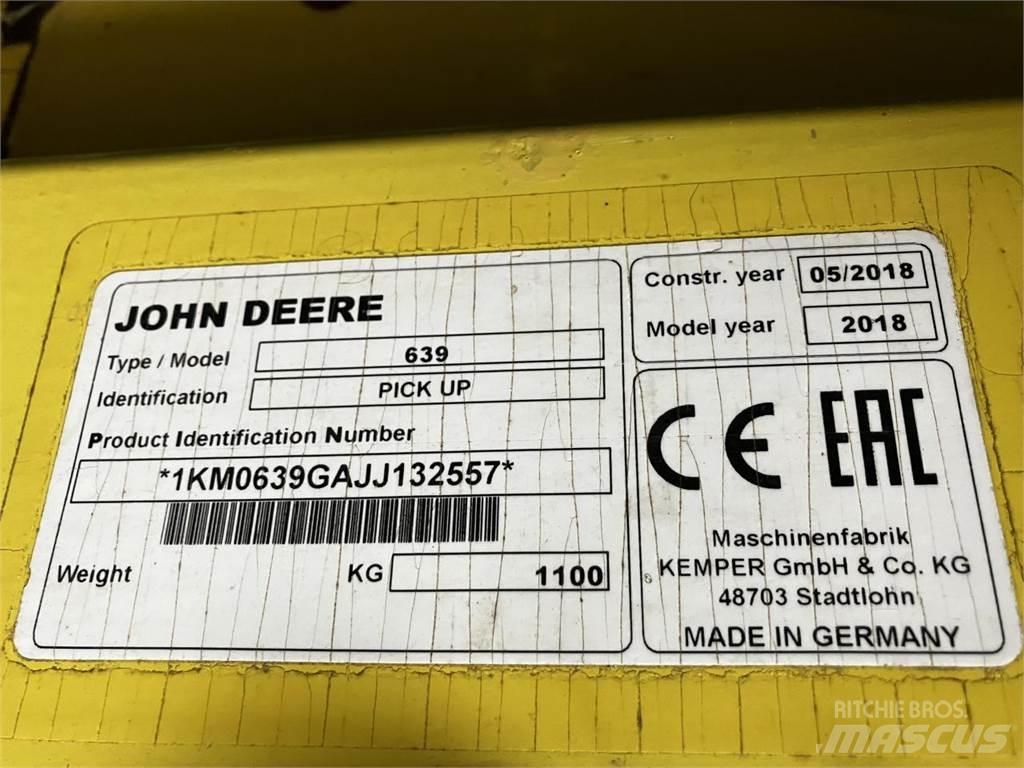 John Deere 639 Combine harvester accessories