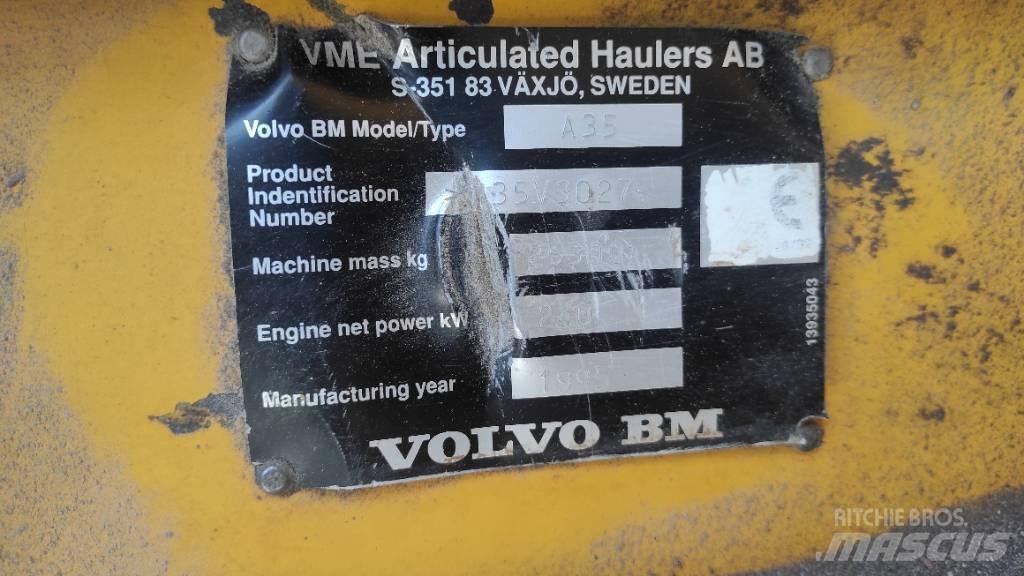 Volvo A 35 Articulated Dump Trucks (ADTs)