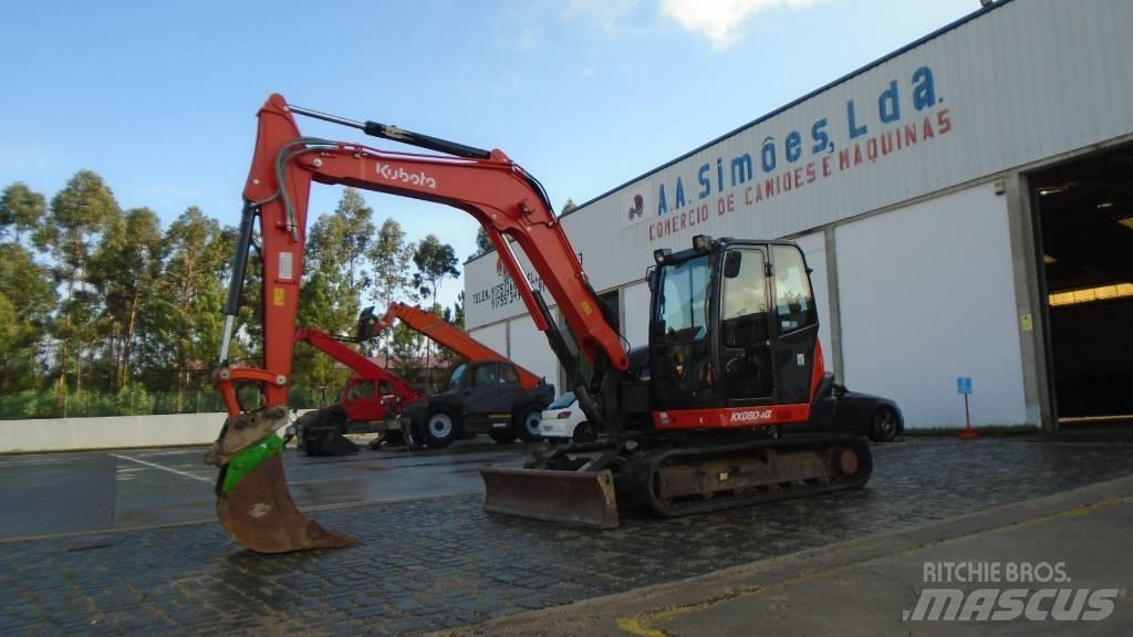 Kubota KX 080-4 Midi excavators  7t - 12t