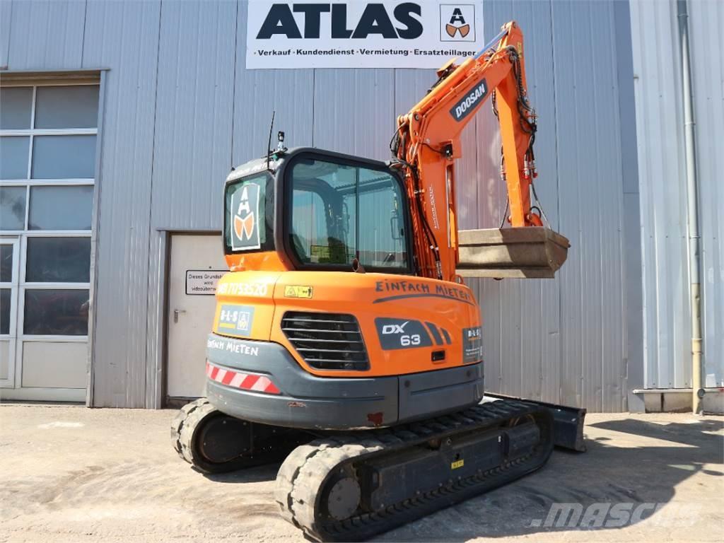Doosan DX63-3 Mini excavators < 7t (Mini diggers)