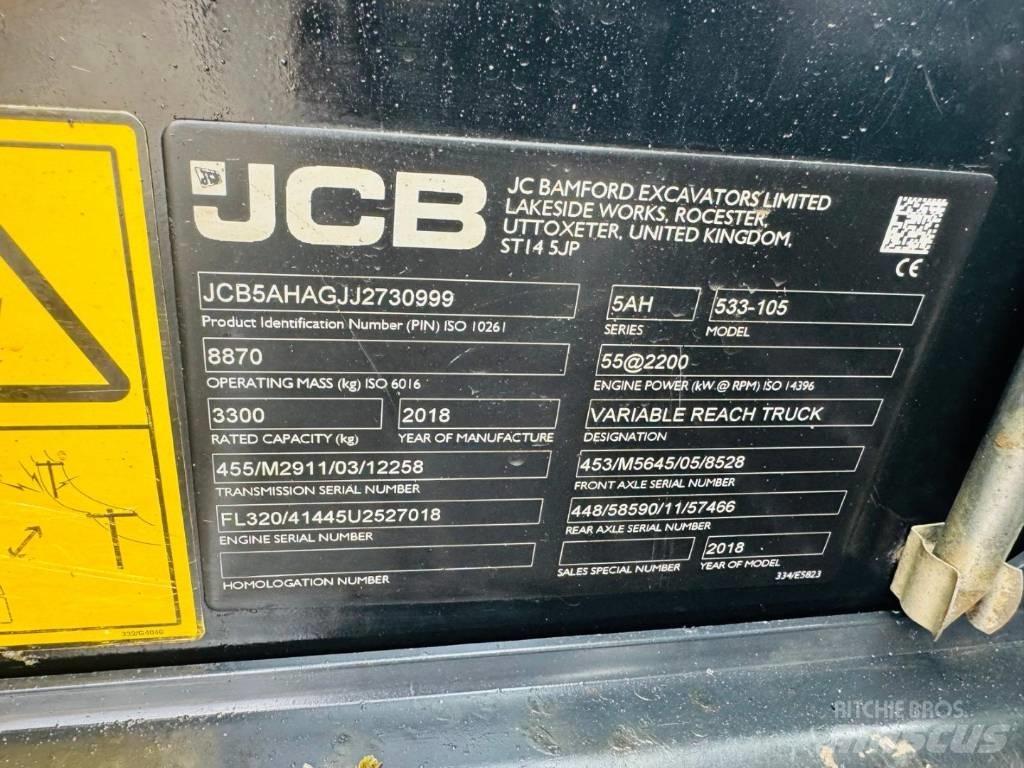 JCB 533-105 Telescopic handlers