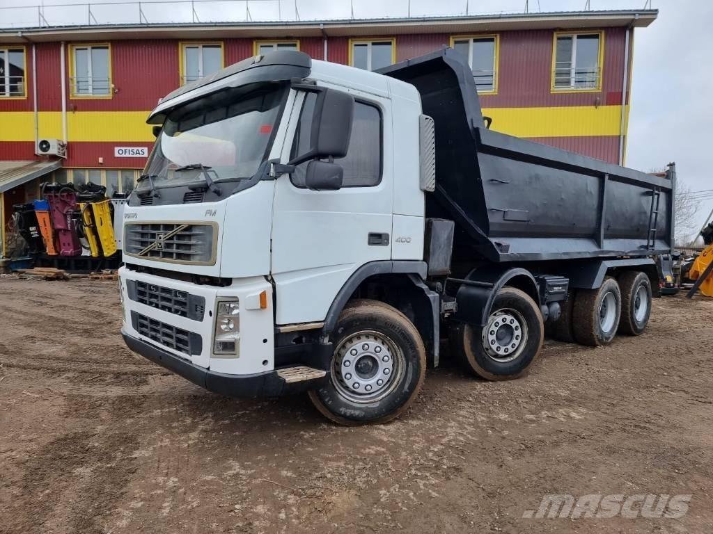 Volvo FM 400 8X4 Skip loader trucks