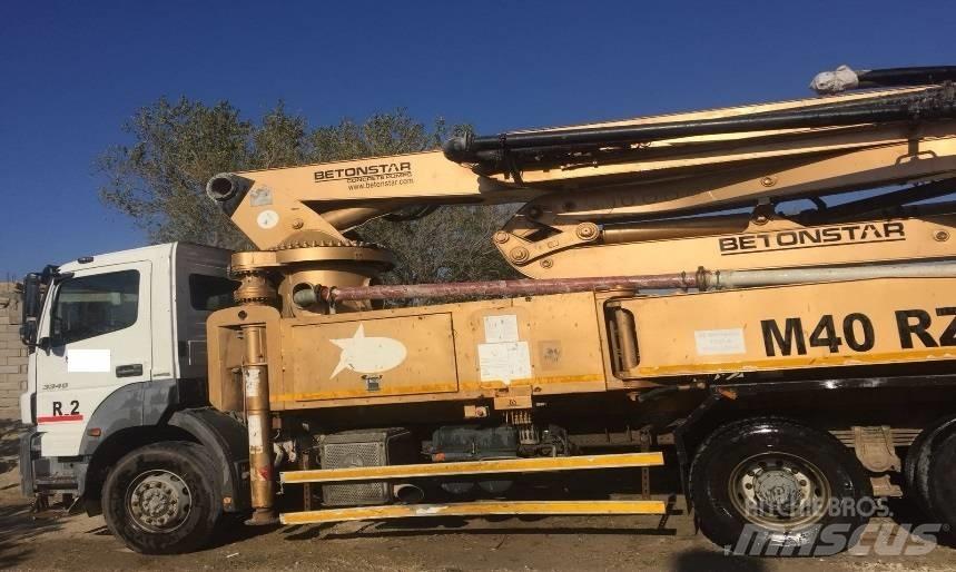 Betonstar 40M-5RZ Concrete pump trucks
