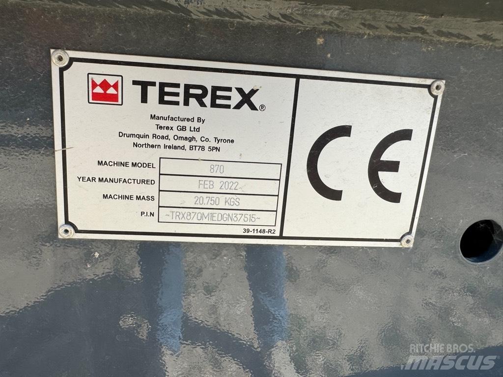 Terex 870 Mobile screeners