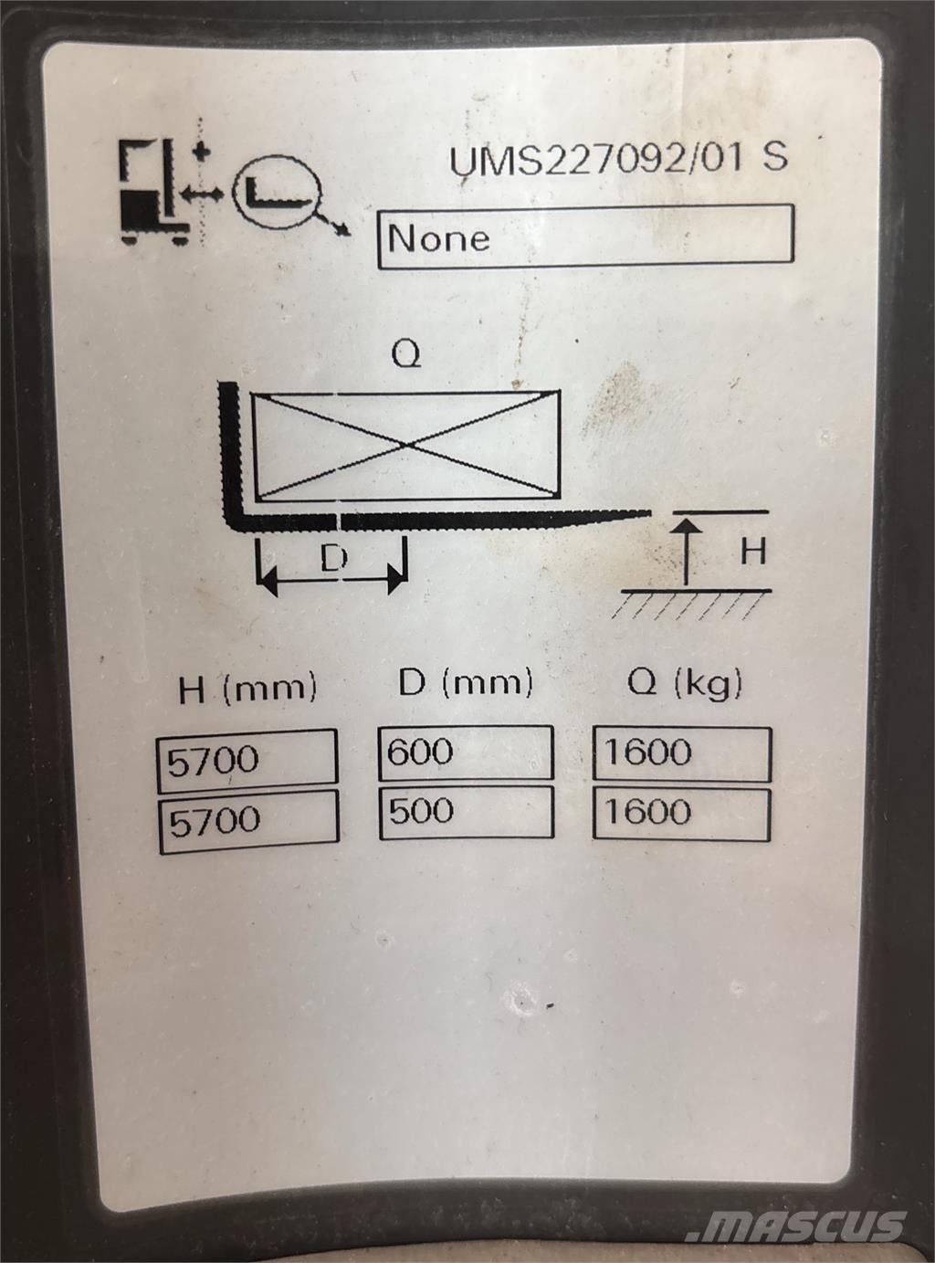 Atlet UMS160 Reach trucks