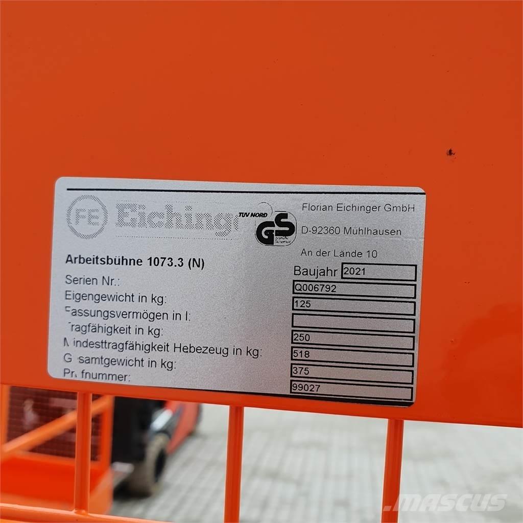 Eichinger 107.3 Trailer mounted aerial platforms