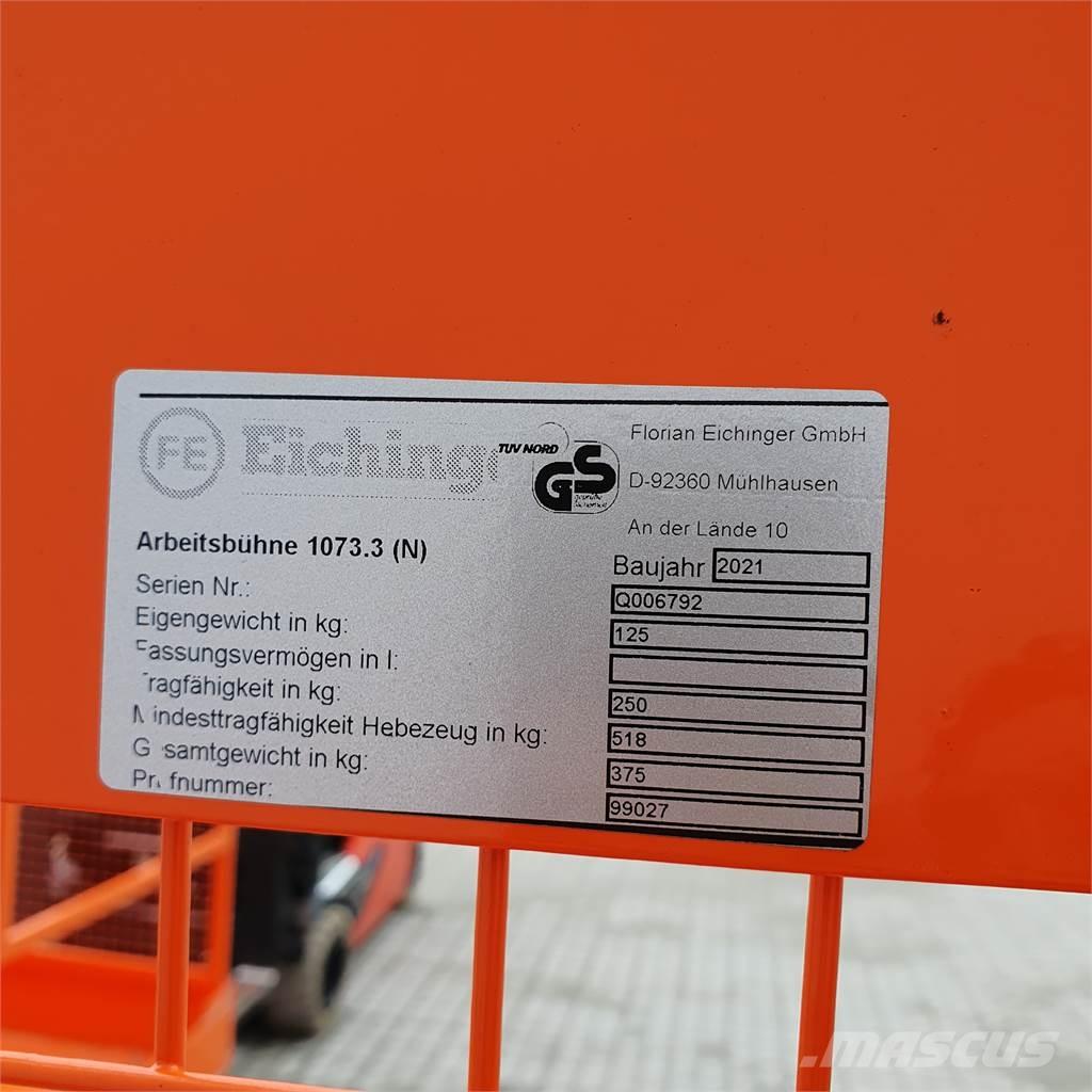 Eichinger 107.3 Trailer mounted aerial platforms