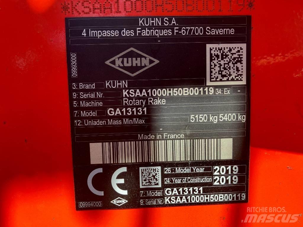 Kuhn GA 13131 Windrowers