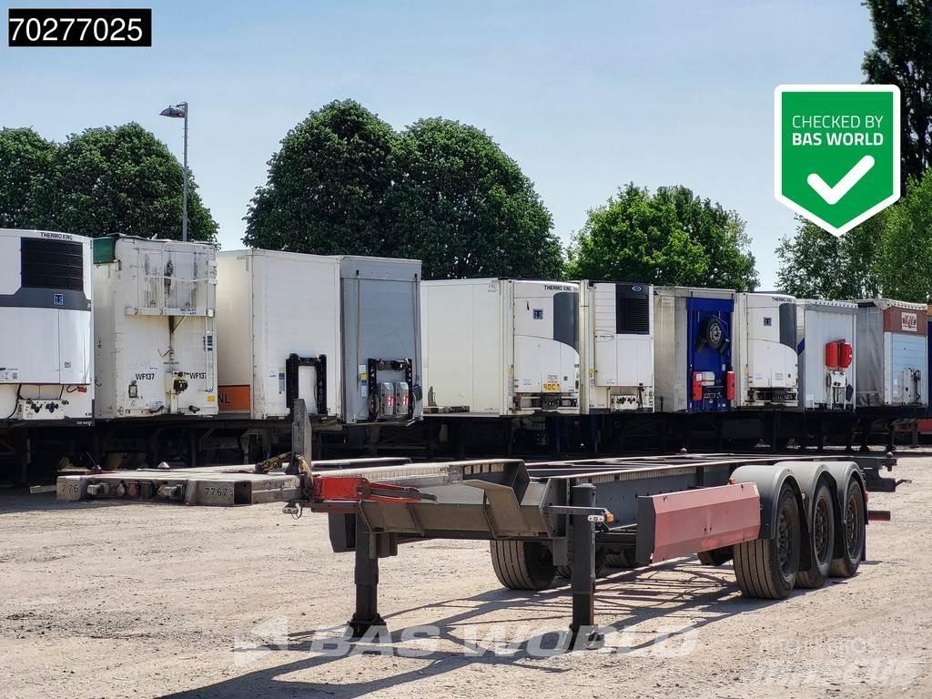 Van Hool 3 axles Containerframe semi-trailers