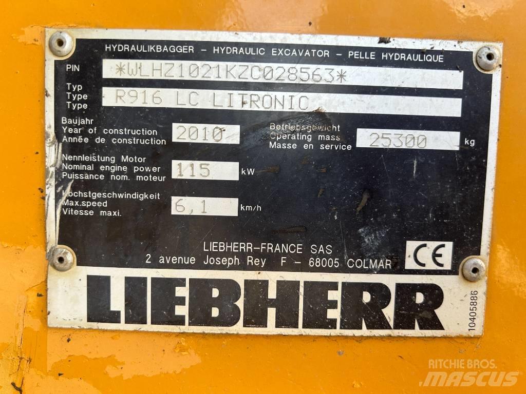 Liebherr R 916 LC Crawler excavators