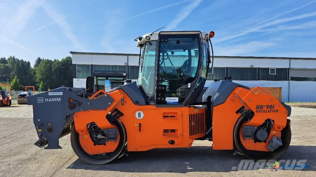 Hamm HD+ 90i VO-S Twin drum rollers
