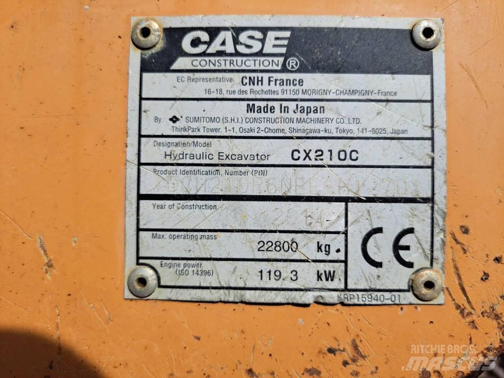 CASE CX 210 C Crawler excavators