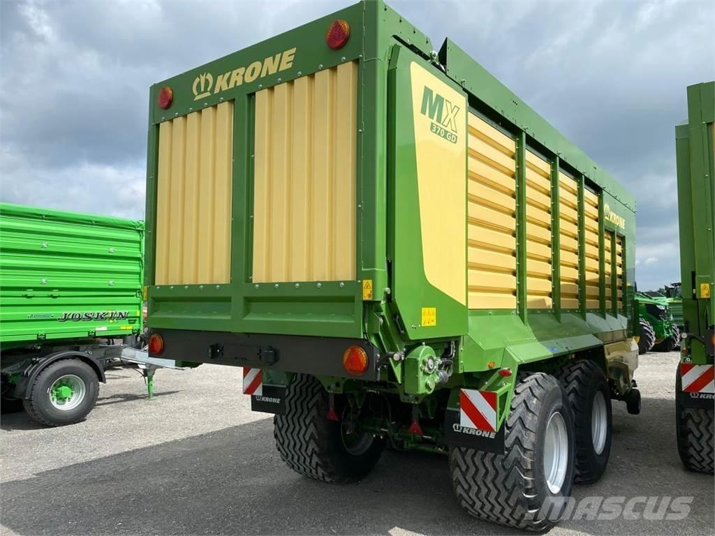 Krone MX 370 GD Self loading trailers