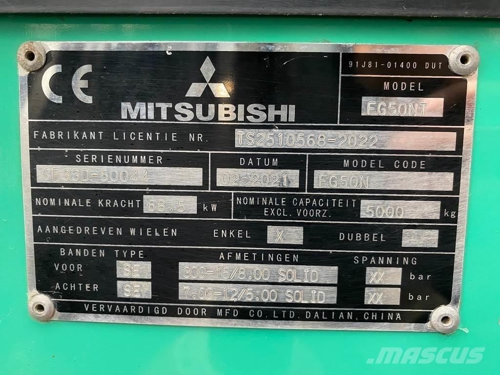 Mitsubishi FG50NT LPG trucks