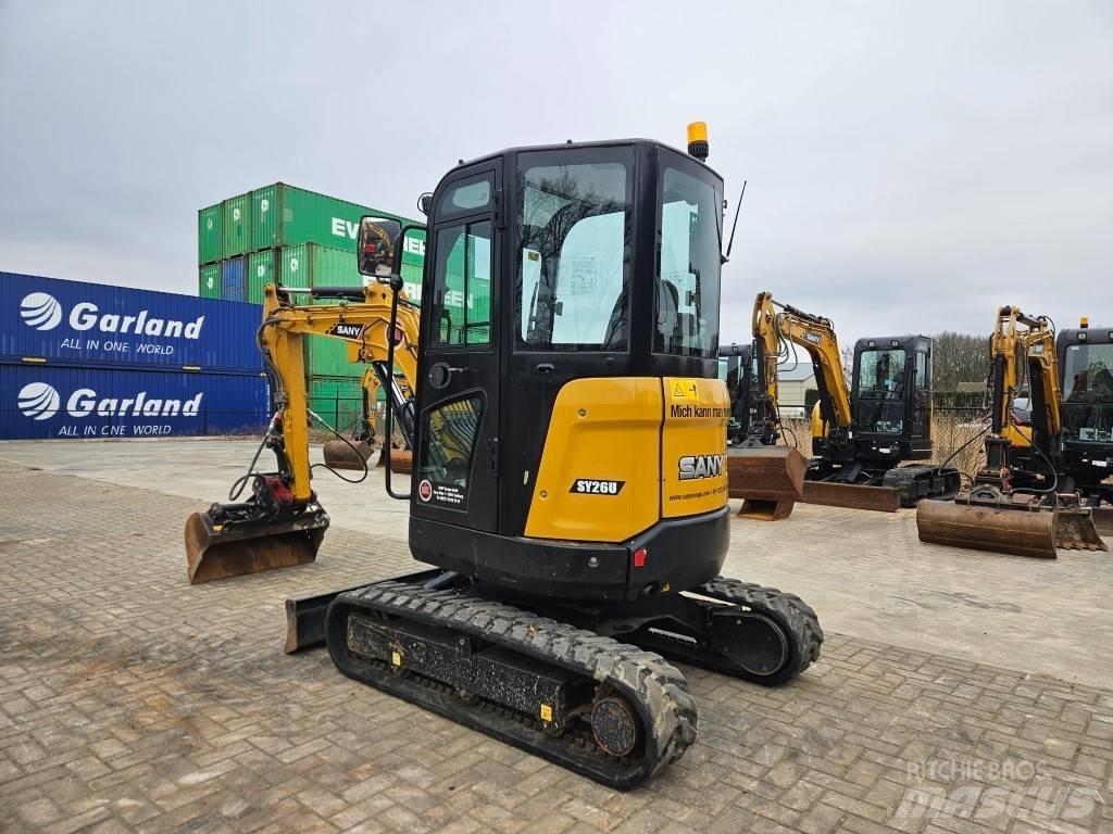 Sany SY 26 U Mini excavators < 7t (Mini diggers)