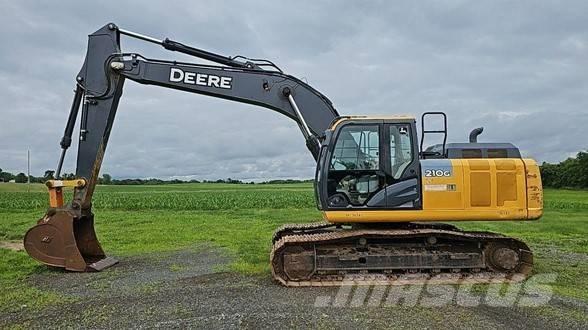 John Deere 210G LC Crawler excavators