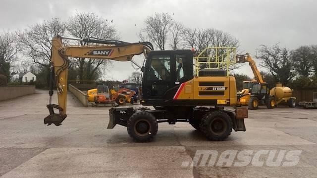 Sany SY 155 W Wheeled excavators