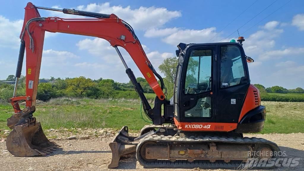 Kubota KX 080-4 Midi excavators  7t - 12t