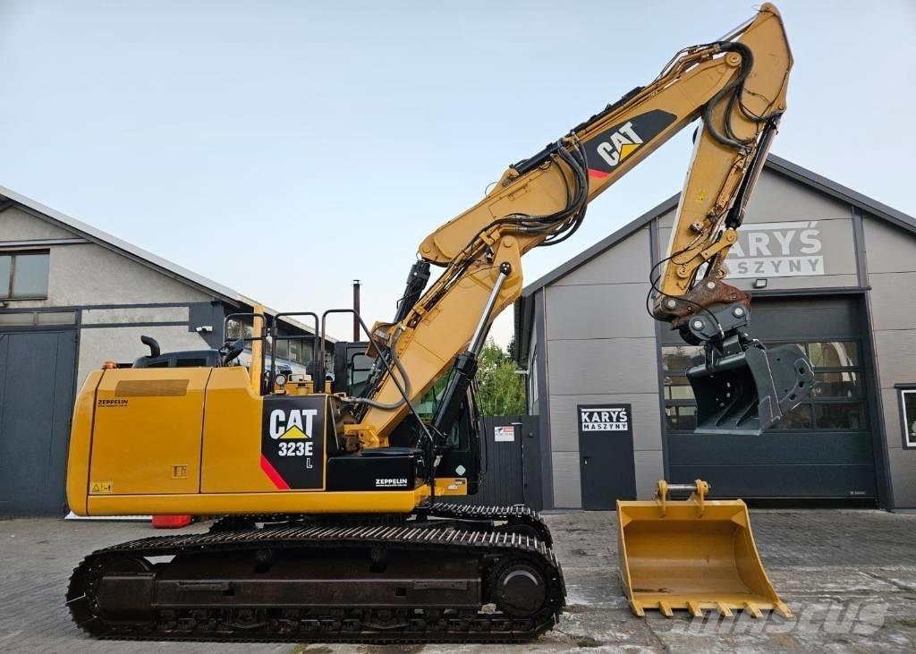 CAT 323 EL Crawler excavators