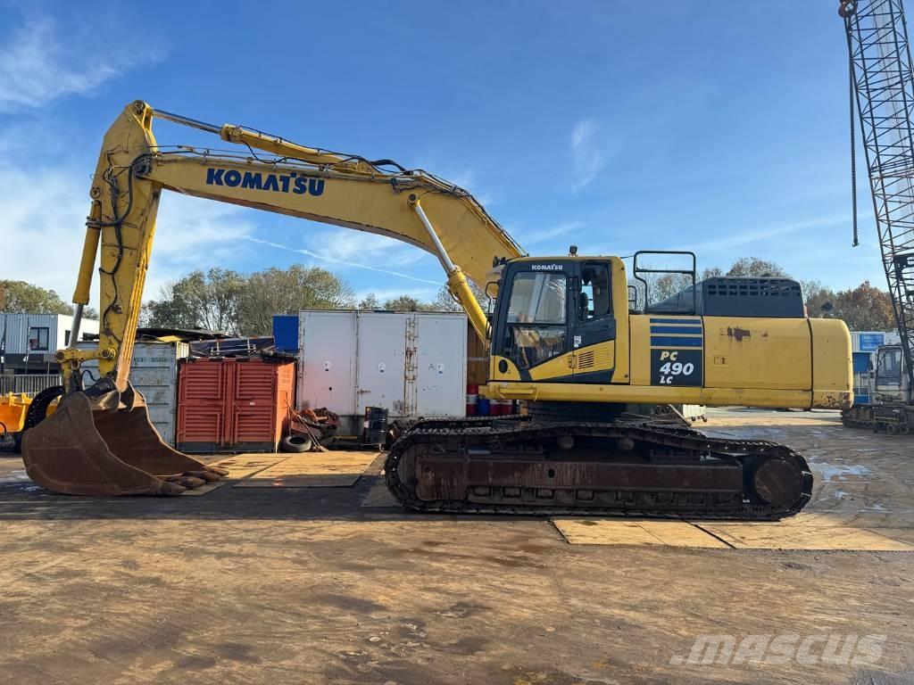 Komatsu PC 490 LC-10 Crawler excavators