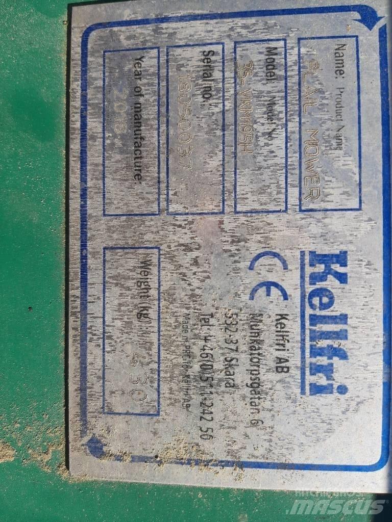 Kellfri VKM195 Pasture mowers and toppers