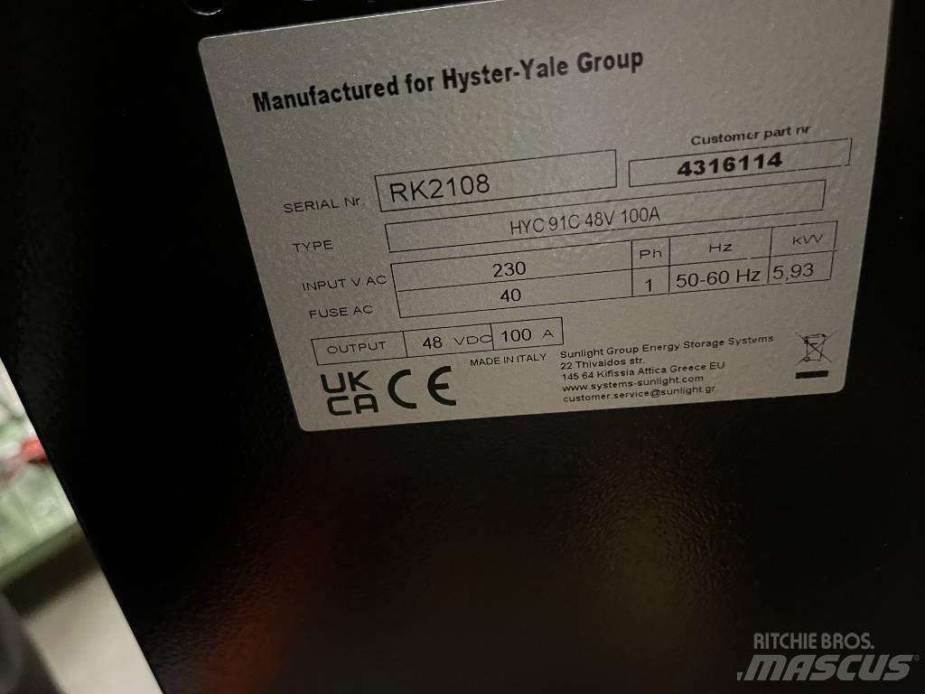 Hyster H91C Chargers