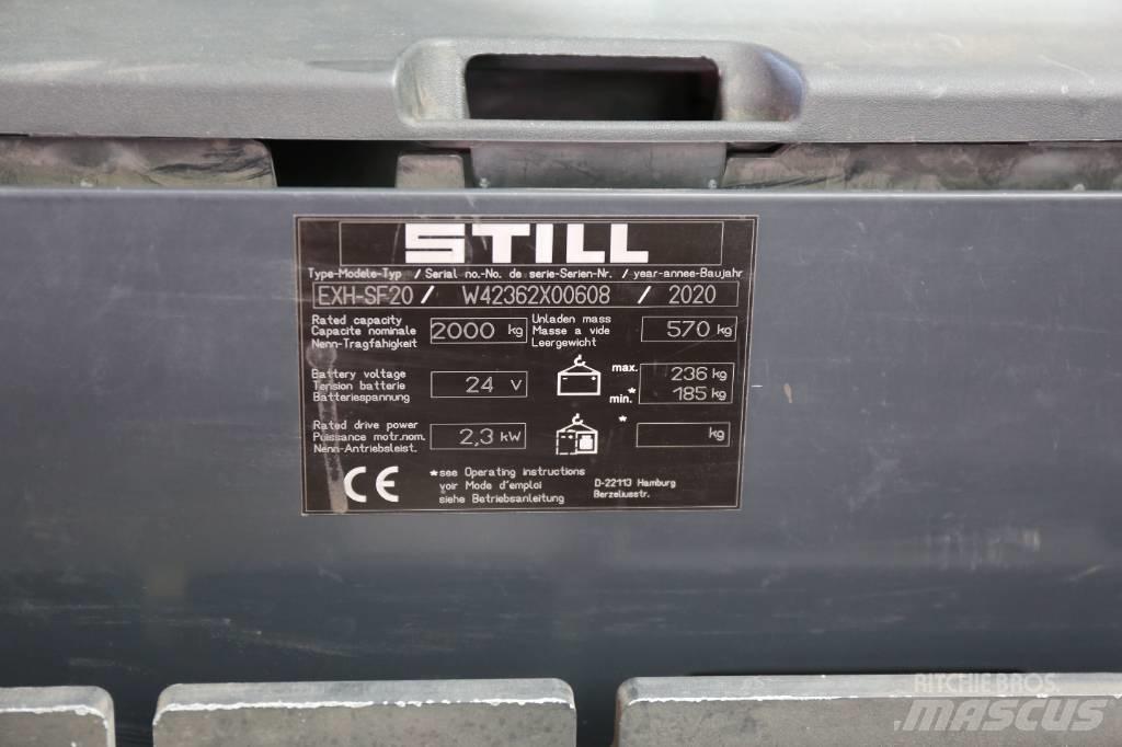 Still EXH-SF20 Low lifter with platform