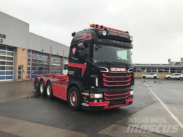 Scania R 500 Cable lift demountable trucks
