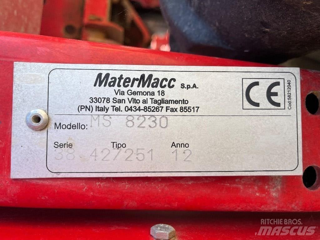 MaterMacc MS 8230 Precision sowing machines