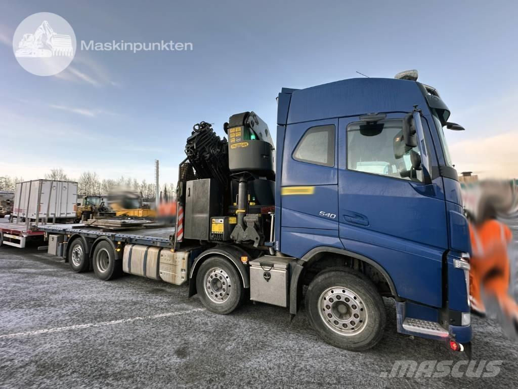 Volvo FH 540 Crane trucks