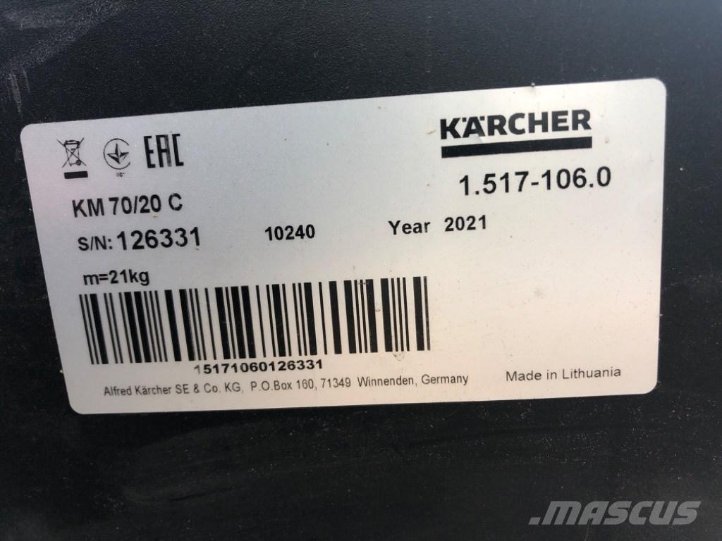Kärcher KM 70/20 C Sweepers