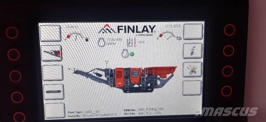 Terex Finlay J-960A Mobile crushers
