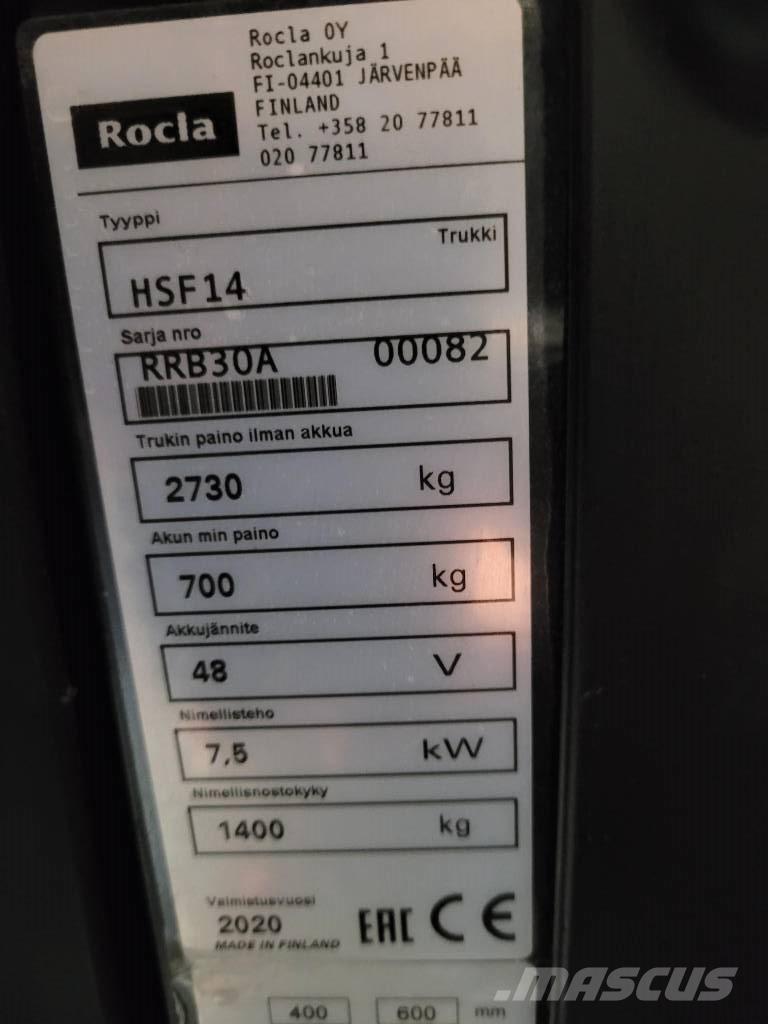 Rocla HSF14 Reach trucks
