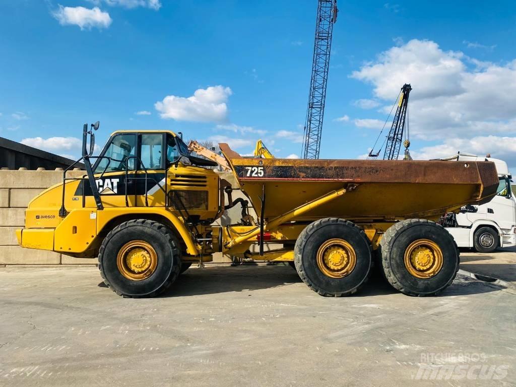 CAT 725 Articulated Dump Trucks (ADTs)