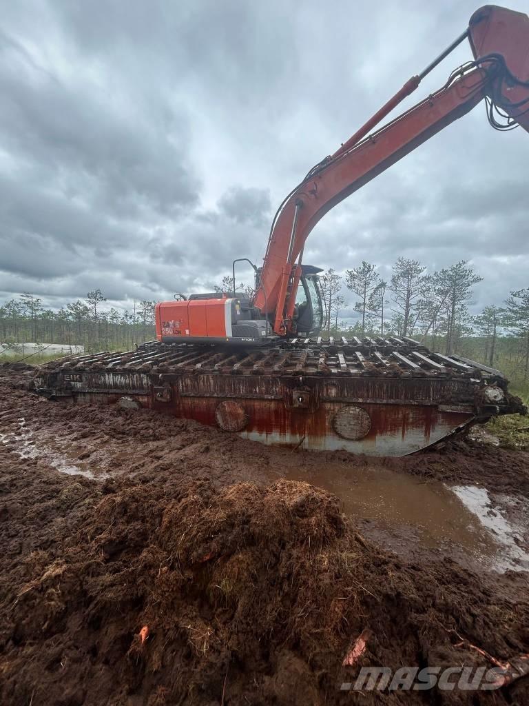Hitachi 250 Amphibious Excavators