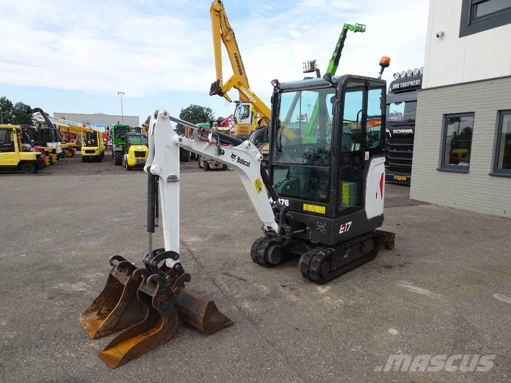 Bobcat E17 Mini excavators < 7t (Mini diggers)