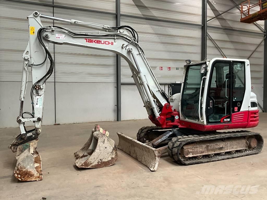 Takeuchi TB 290 Midi excavators  7t - 12t