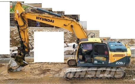 Hyundai Robex 220 LC Crawler excavators