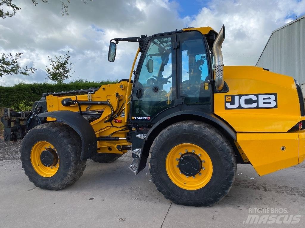 JCB Tm420s Telehandlers for agriculture
